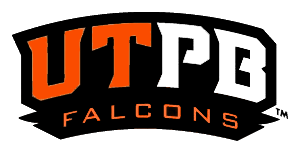 UTPB Falcons 2016-Pres Secondary Logo v3 diy DTF decal sticker